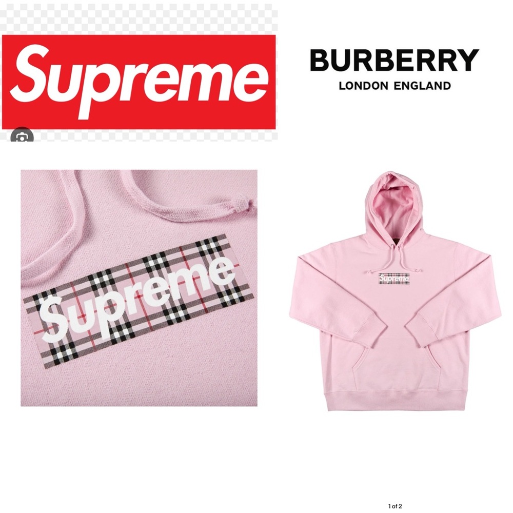 New💕 Burberry supreme collaboration sweater 💕